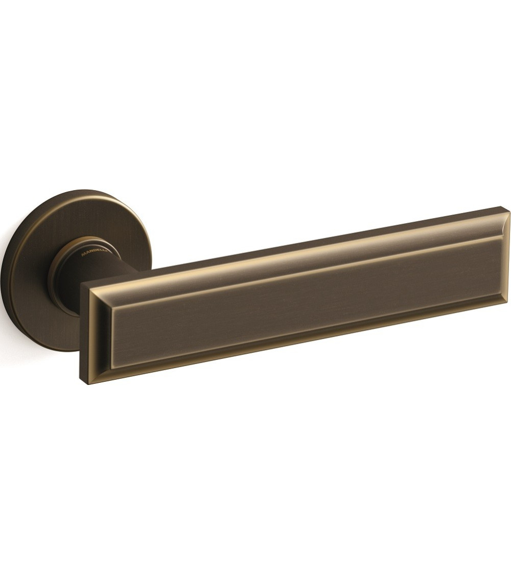 Mandelli Kuki door handle bronze designer handle