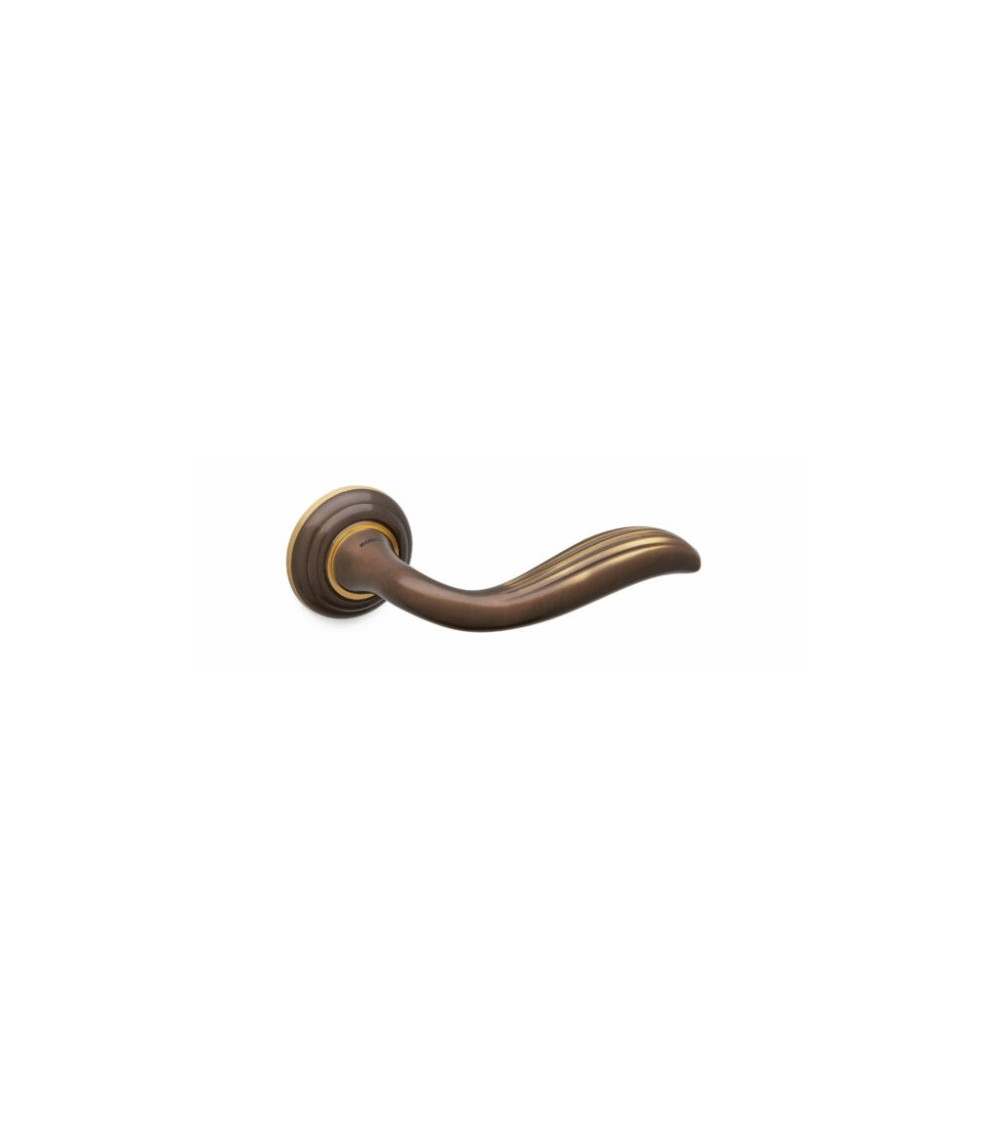 Bronze Mandelli Plisse round door handle design handle