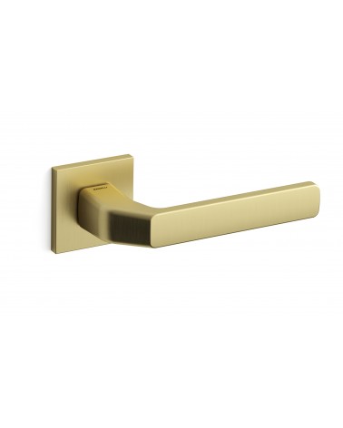 Mandelli Fenix door handle matt gold design hardware