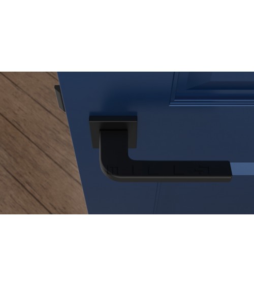 Black ISMENA door handle designer handle