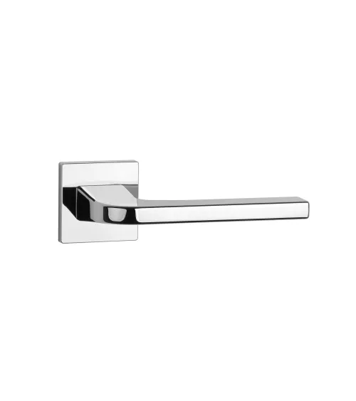Polished chrome ISMENA door handle designer handle