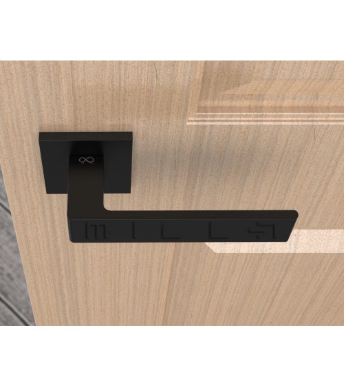 Black Apollo door handle design