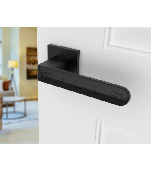 Bohema black door handle - design handle