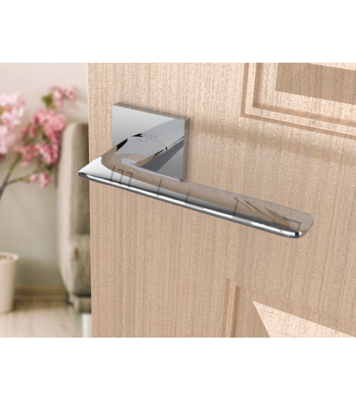 GIULIA brushed chrome line door handle design handle