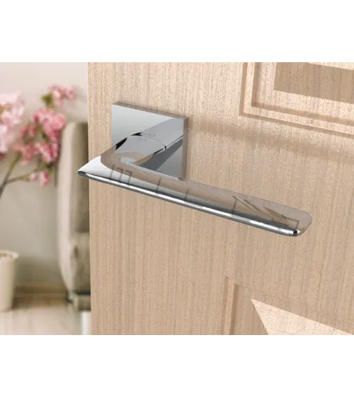 GIULIA brushed chrome line door handle design handle