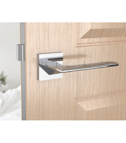 GIULIA brushed chrome line door handle design handle