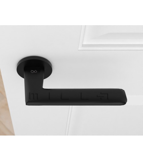 Black GIULIA Line door handle designer handle