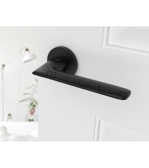 Black GIULIA Line door handle designer handle