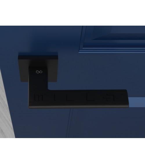 Black Shark door handle - designer handle