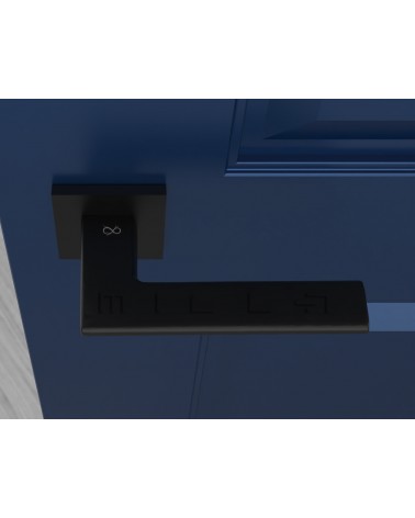Black Shark door handle - designer handle