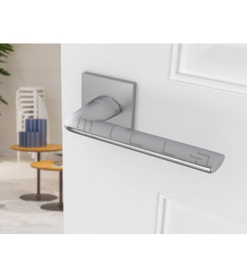 STINGER brushed chrome door handle designer handle
