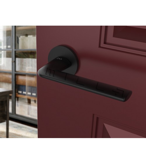 Stinger black door handle - design handle