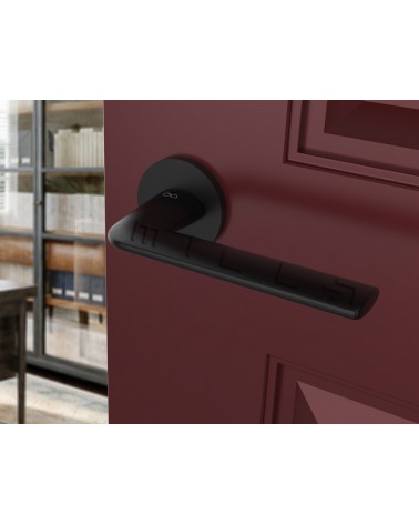 Black Stinger door handle - designer handle