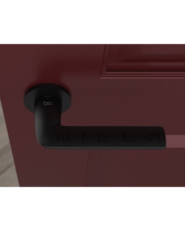 Black Stinger door handle - designer handle