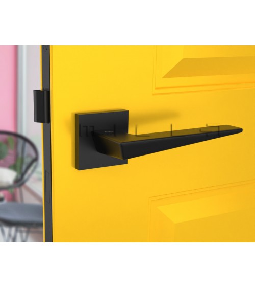 Black VEGA door handle - designer handle