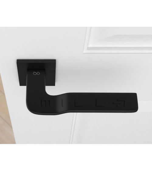 Black LINE BALI door handle designer hardware