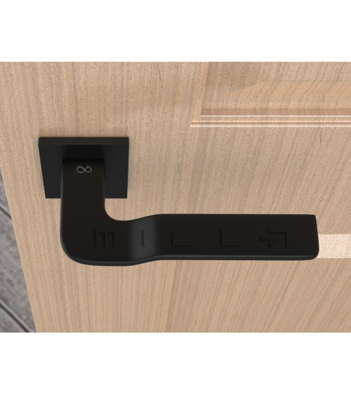 Black LINE BALI door handle designer hardware