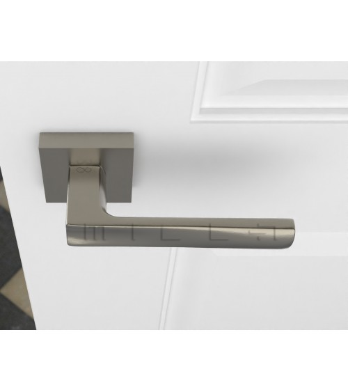 Satin nickel DIUNA door handle designer handle