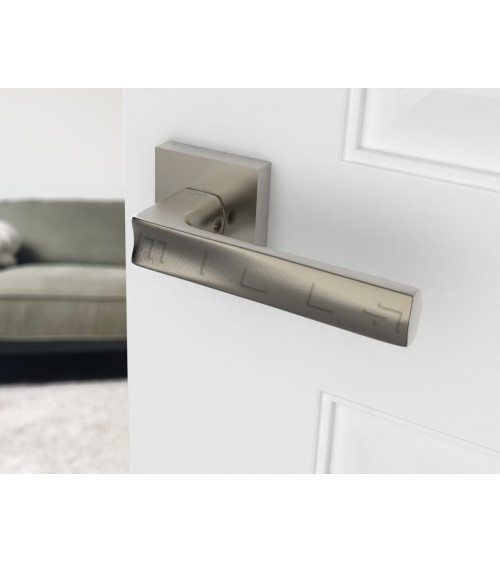Satin nickel DIUNA door handle designer handle