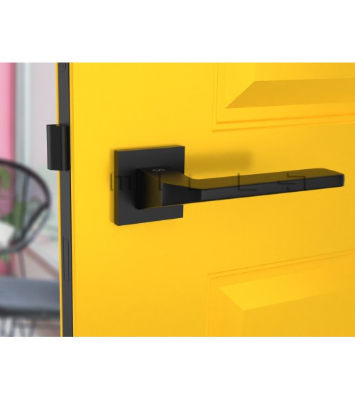 Black ETNA door handle designer hardware
