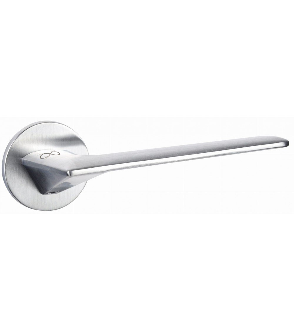 Brushed chrome Line GIULIA door handle design handle