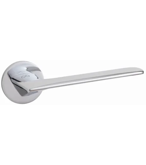 Polished chrome Line GIULIA door handle design handle