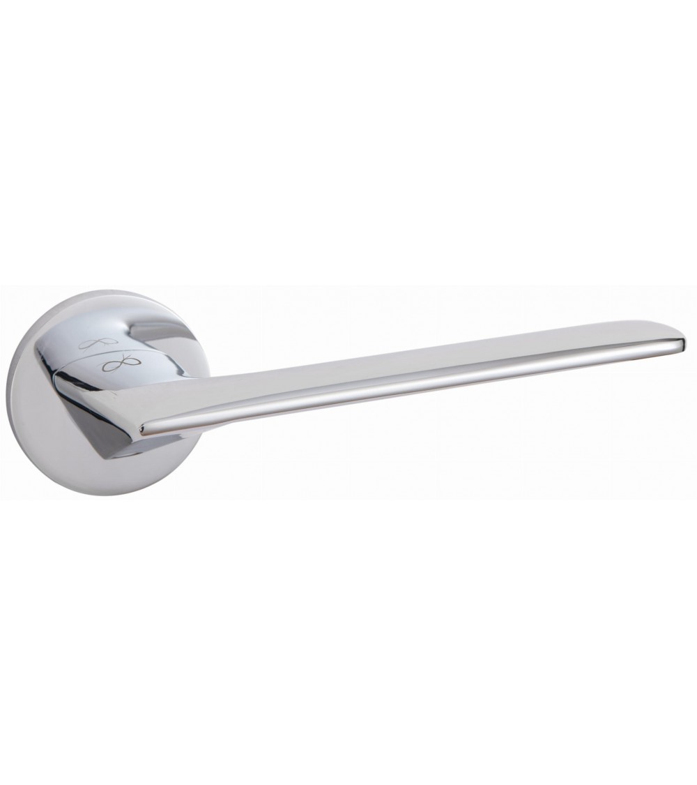 Polished chrome Line GIULIA door handle design handle