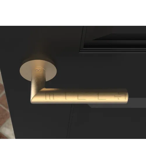 Classic Door Handle Line Ronda Round - designer handle