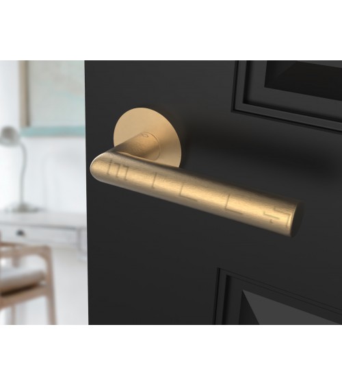 Classic Door Handle Line Ronda Round - designer handle