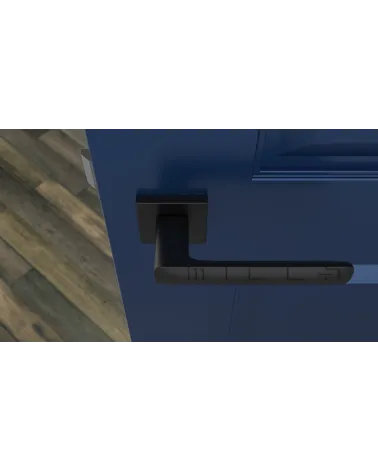 Black Door Handle Line STELLA Q - designer handle