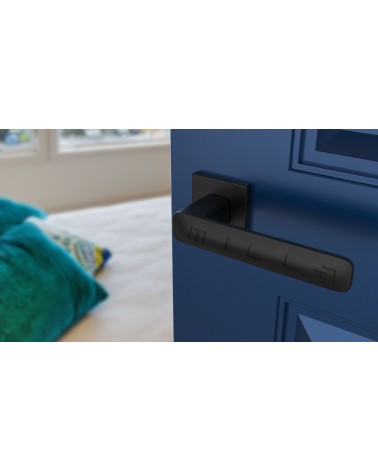 Black Door Handle Line STELLA Q - designer handle