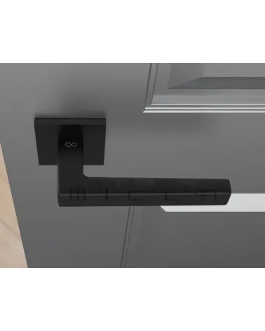 Black Door Handle Line STELLA Q - designer handle