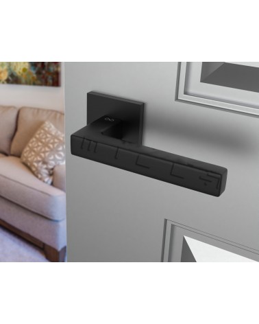 Black Door Handle Line STELLA Q - designer handle