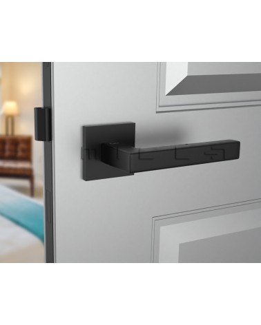 Black Door Handle Line STELLA Q - designer handle