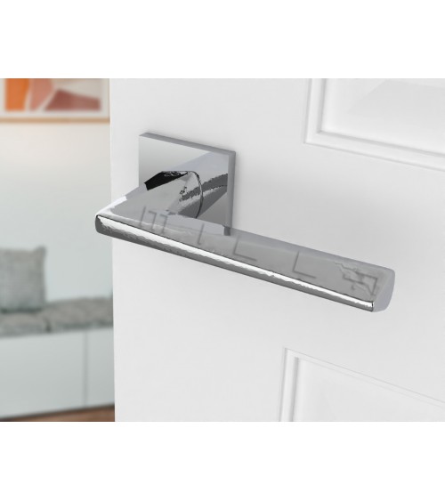 Polished chrome DIAMANT door handle designer handle