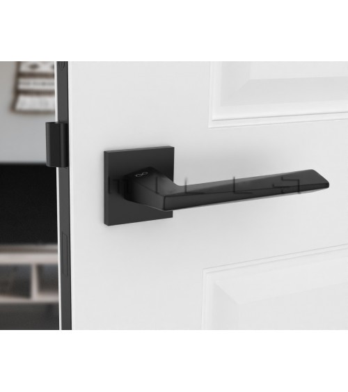 Black DIAMANT door handle designer handle
