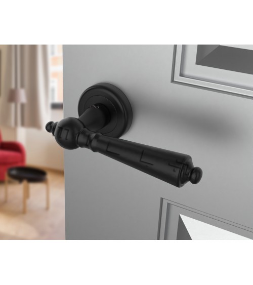 Black MILLENAIRE door handle designer handle