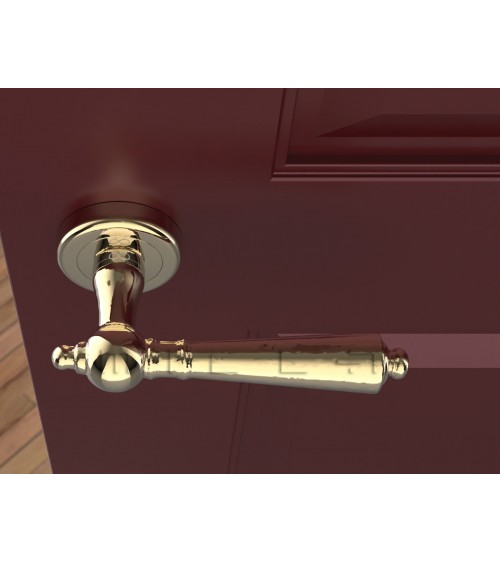 MILLENAIRE polished gold door handle design handle