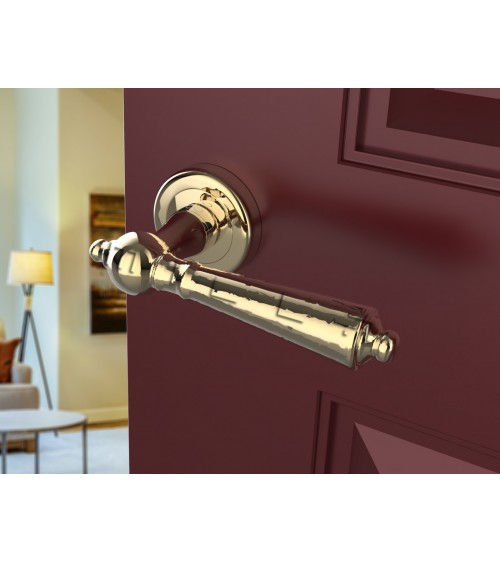 MILLENAIRE polished gold door handle design handle