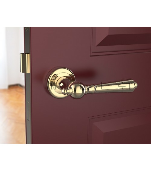 MILLENAIRE polished gold door handle design handle