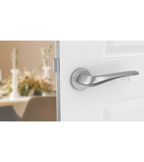 DALIA round plate door handle designer handle colour 3
