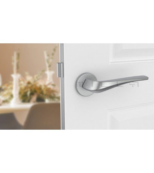 DALIA round plate door handle designer handle colour 3