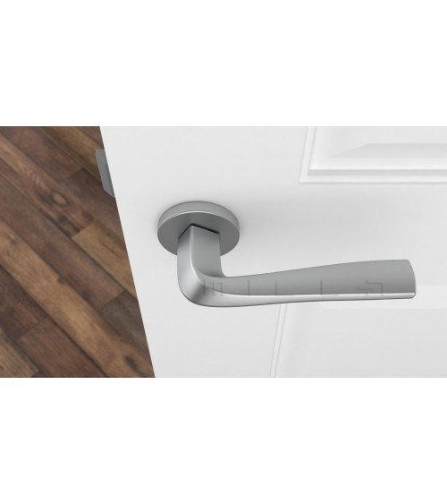 DALIA round plate door handle designer handle colour 3
