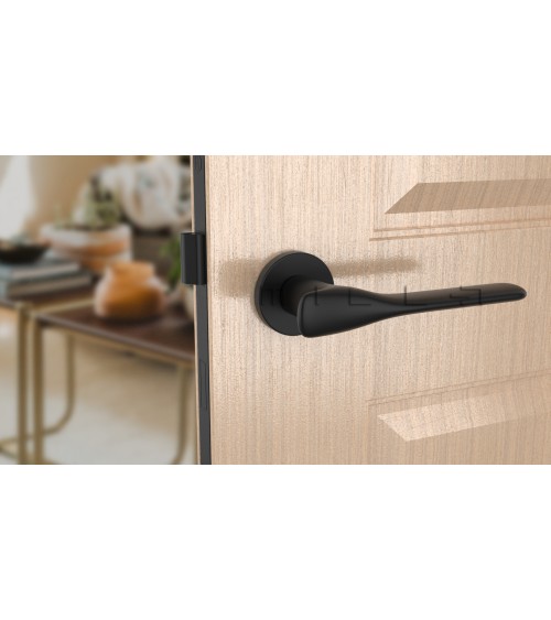 ORCHIDE round plate door handle design handle colour 1