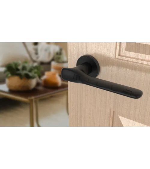 ORCHIDE round plate door handle design handle colour 1