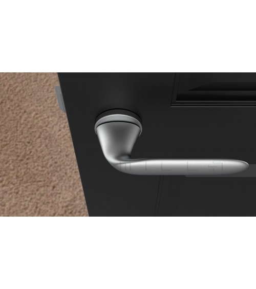 PEONIA round plate door handle design handle colour 2