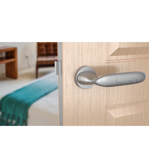 PEONIA round plate door handle design handle colour 2