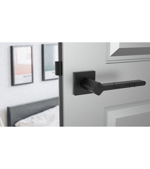 NINFEA square plate door handle design handle colour 1
