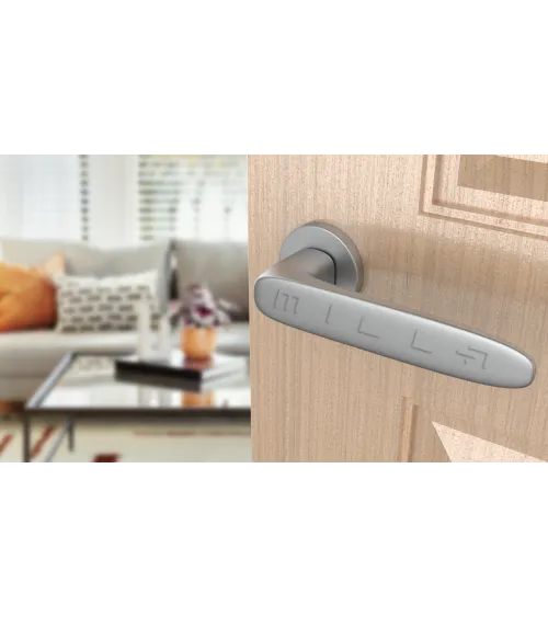ROSA round plate door handle designer handle colour 1