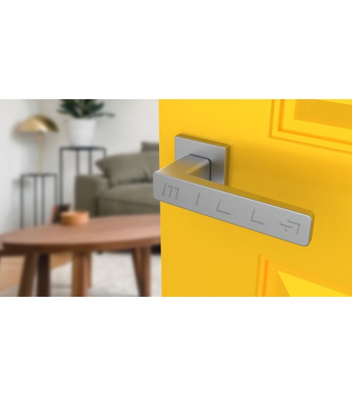 ERICA square plate door handle design ironmongery colour 2